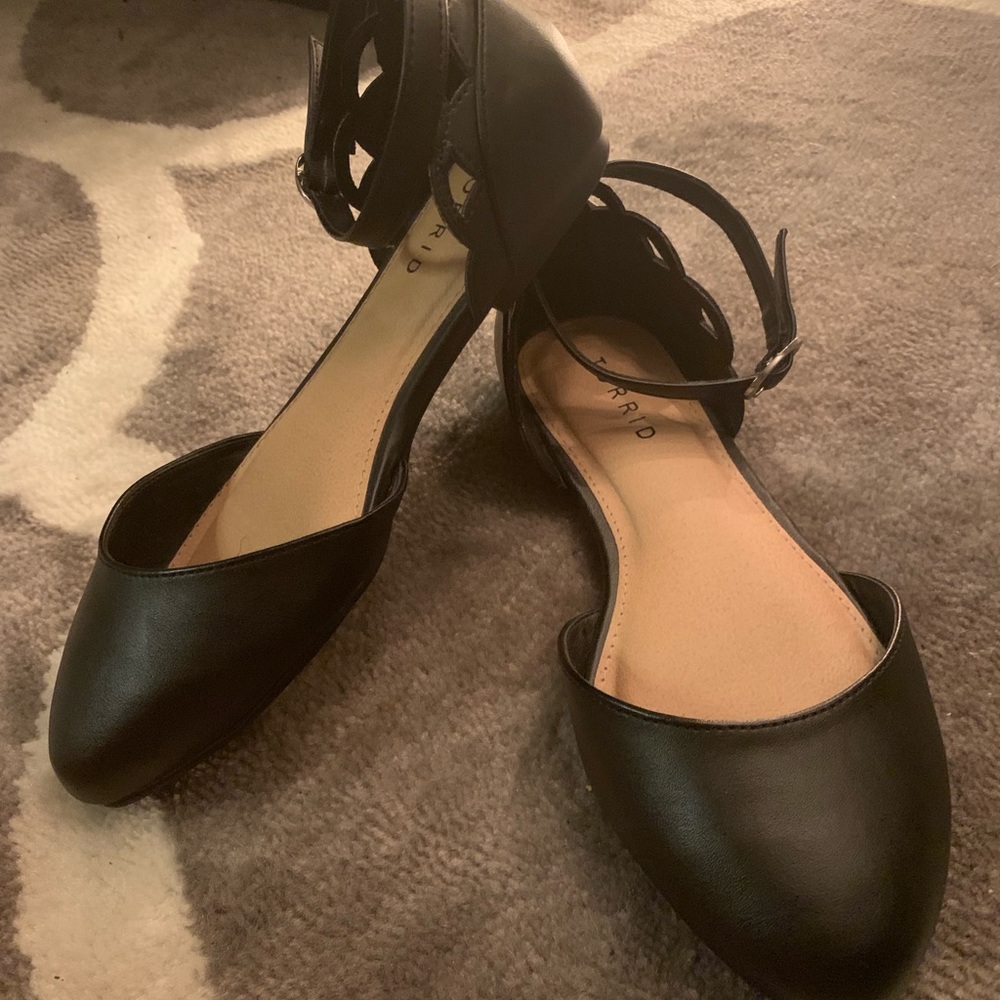 Torrid black flats